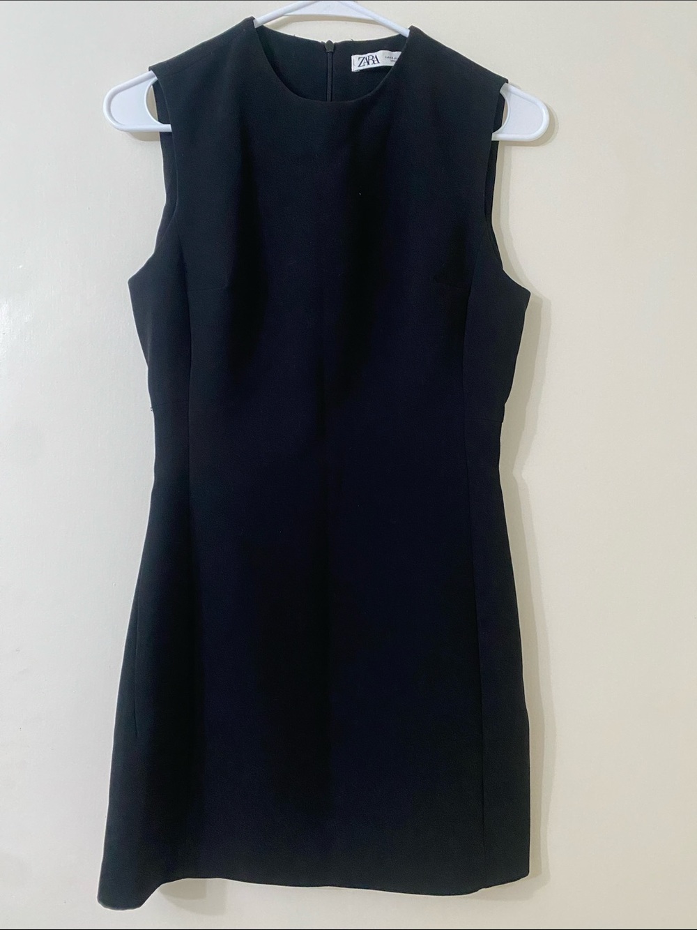 Zara Black Sleeveless Mini Dress